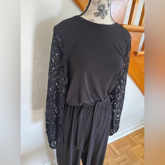 MICHAEL KORS Jumpsuit Black Size Medium - Picture 1 of 4